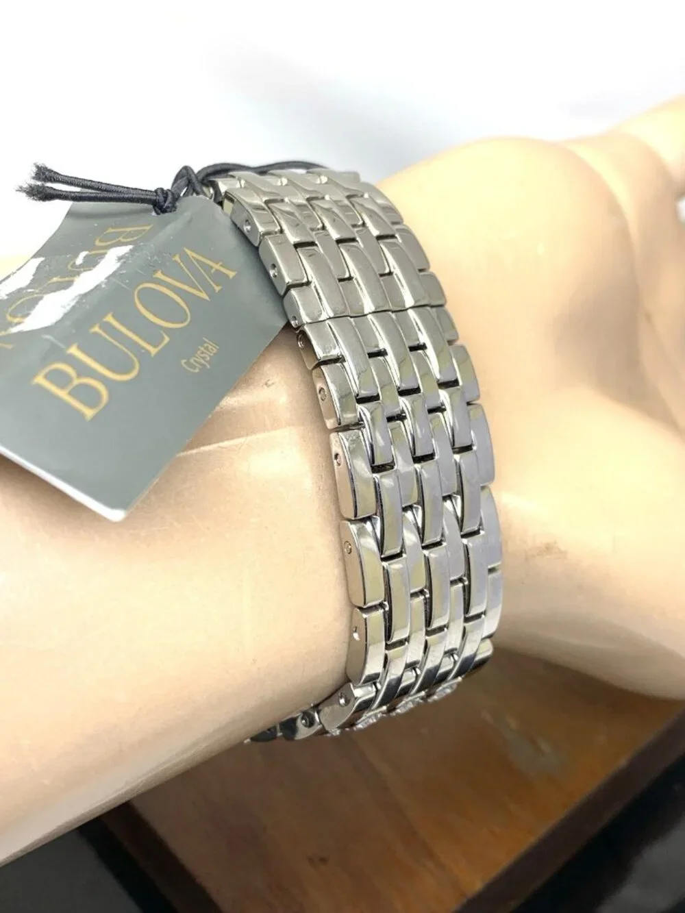 Bulova Men's Watch 96A253 Phantom Quartz Green Dial Steel Crystal Accent 42mm